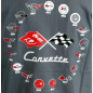 Preview: Corvette T-Shirt - Collage grau Preview: Corvette T-Shirt - Collage grau