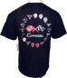 Preview: Corvette T-Shirt - Collage schwarz Preview: Corvette T-Shirt - Collage schwarz