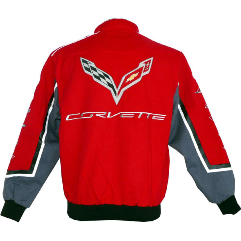 Corvette - Collage Jacke 2019 - Sonderedition rot