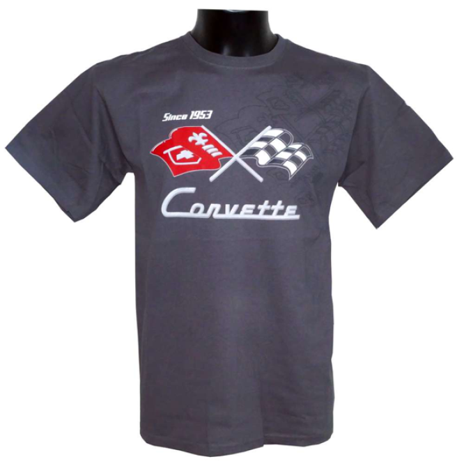Corvette T-Shirt - Collage grau Corvette T-Shirt - Collage grau