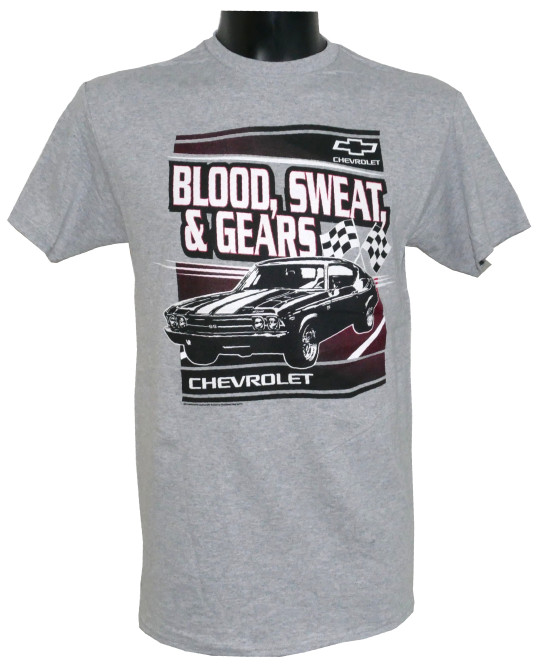 Chevrolet "Blood, Sweat, Gears" T-Shirt Chevrolet "Blood, Sweat, Gears" T-Shirt