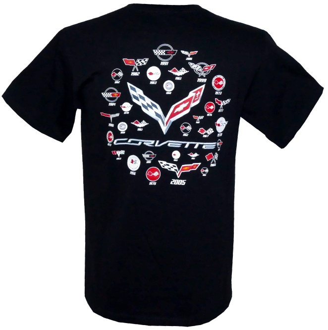 Corvette T-Shirt - Collage 2020 Corvette T-Shirt - Collage 2020