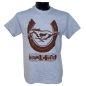 Preview: Mustang Horseshoe T-Shirt grey. Preview: Mustang Horseshoe T-Shirt grey.