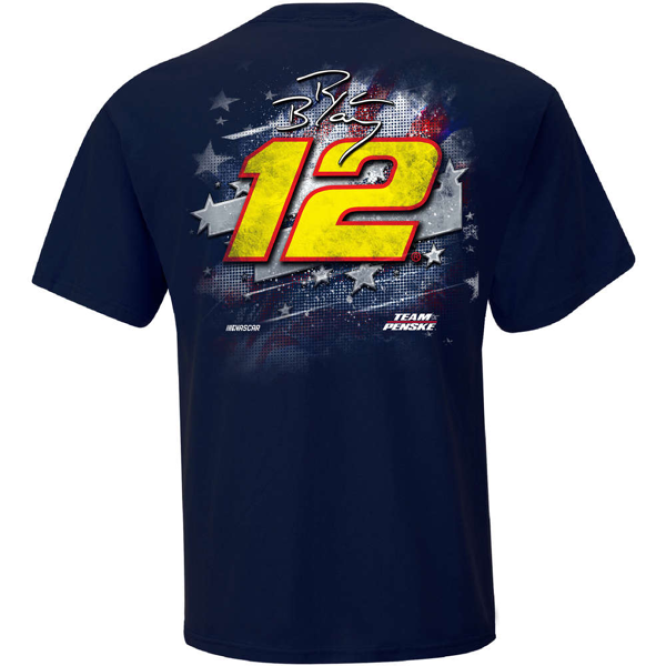 #12, Ryan Blaney, "Patriotic T-Shirt"