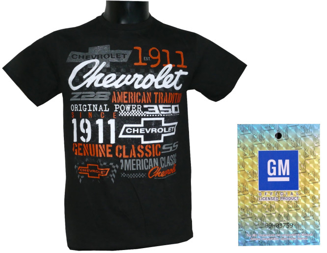 Chevrolet "History Collage" T-Shirt Chevrolet "History Collage" T-Shirt