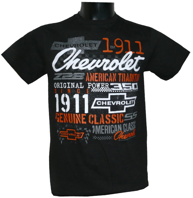 Chevrolet "History Collage" T-Shirt Chevrolet "History Collage" T-Shirt
