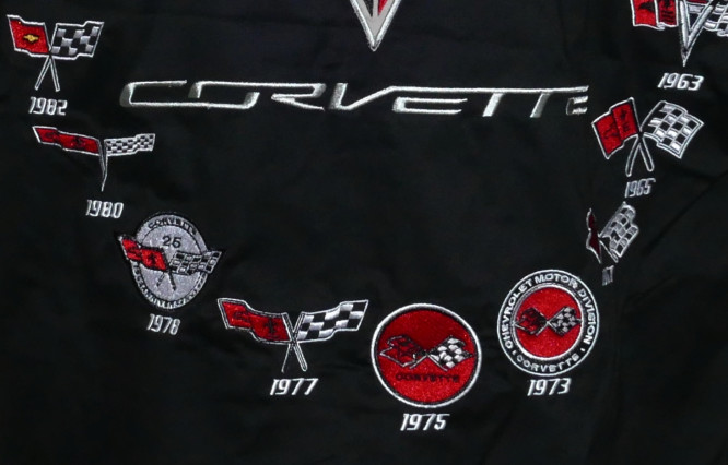 Corvette limited Pit-Crew-Shirt - lower back detail