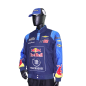 Preview: #88 Connor Zilisch - Trackhouse Red Bull Full-Snap Racing Jacke in Navy-Blau