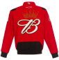 Preview: # 8 Dale Earnhardt Jr. - Full-Snap Racing Jacke Budweiser Design in rot