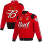 Preview: # 8 Dale Earnhardt Jr. - Full-Snap Racing Jacke Budweiser Design in rot