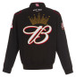 Preview: # 8 Dale Earnhardt Jr. - Full-Snap Racing Jacke Budweiser Design in schwarz