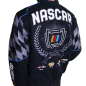 Preview: NASCAR - bestickte Full-Snap NASCAR Racing Jacke Design 2026 - in schwarz