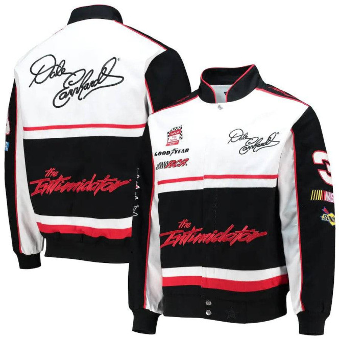 Dale Earnhardt Sr. - Intimidator Full-Snap Fahrer-Jacke - NASCAR Classics