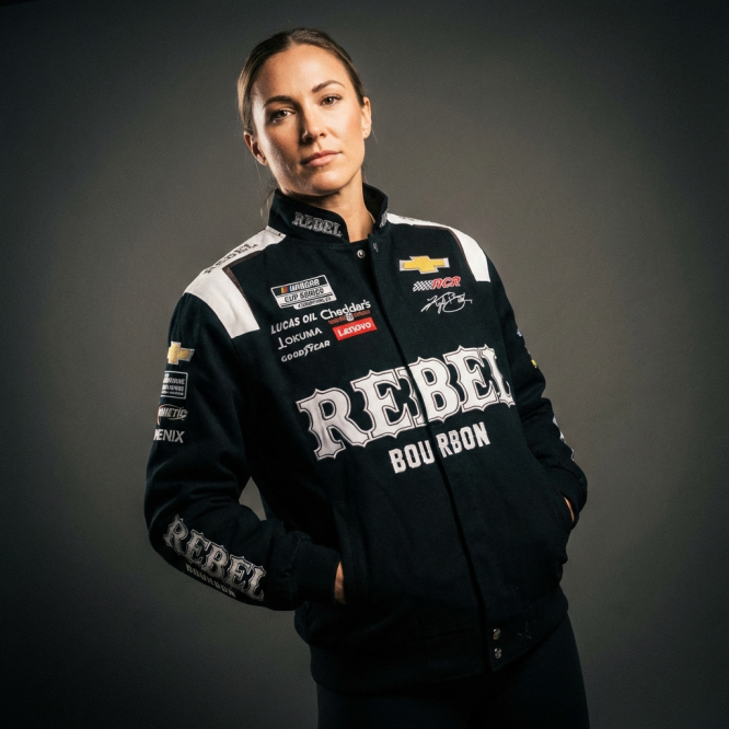 # 8 Kyle Busch - Nascar Fahrerjacke - in schwarz