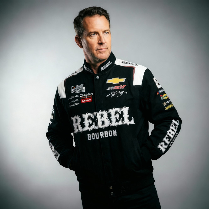 # 8 Kyle Busch - Nascar Fahrerjacke - in schwarz